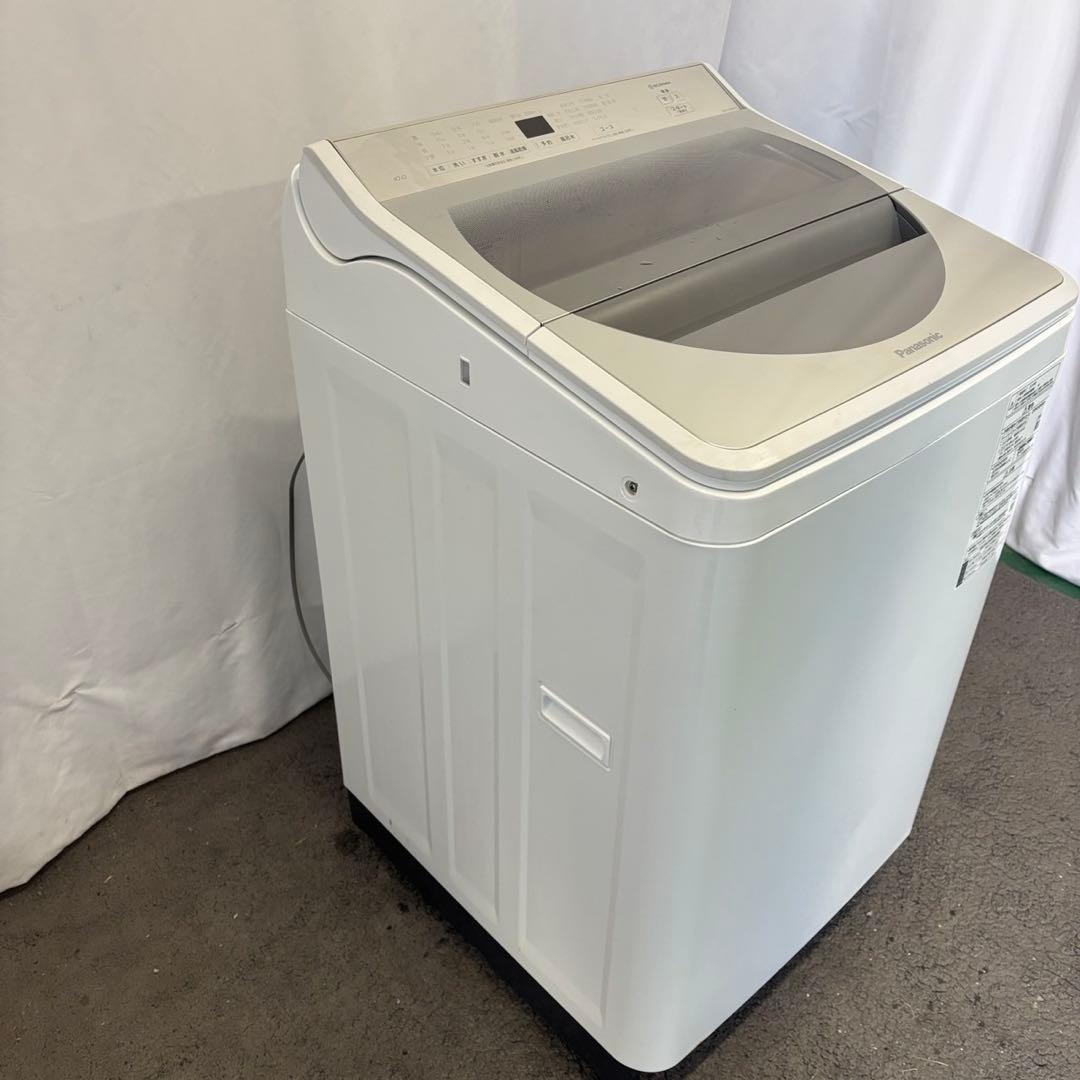 82　パナソニック　洗濯機　10キロ　大きめ　設置無料　エコナビ　安い‼️