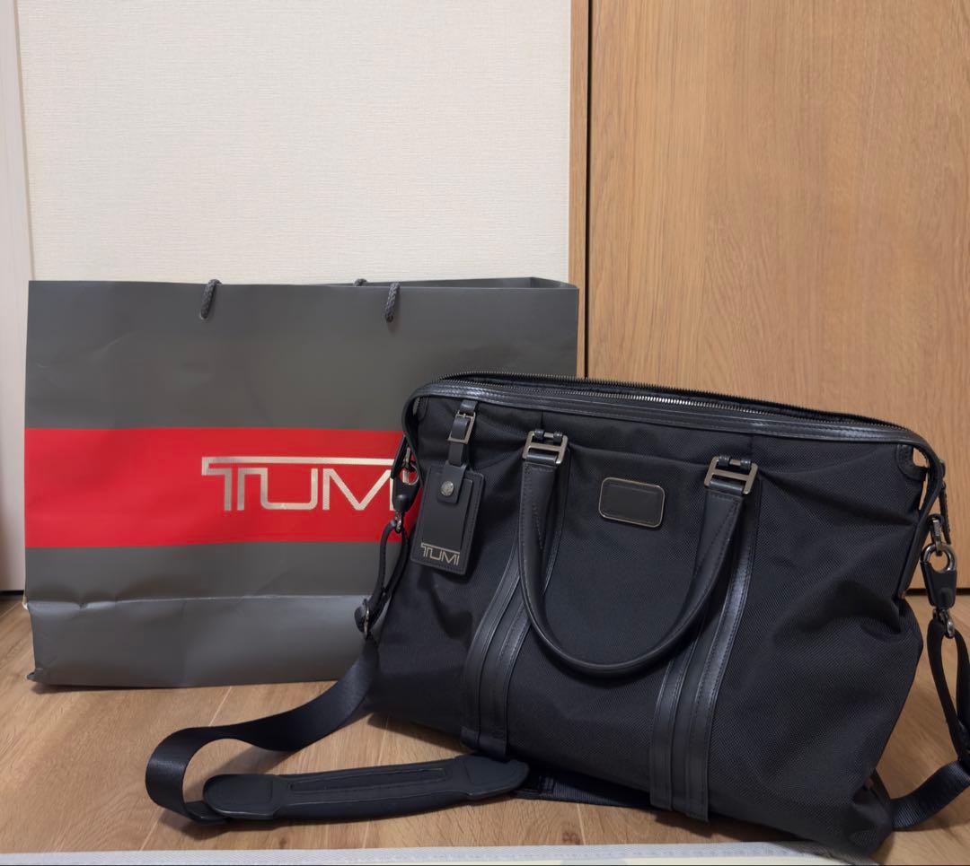 【美品】TUMI Jarvis ジャーヴィス ビジネスバッグ 2WAY ブラック