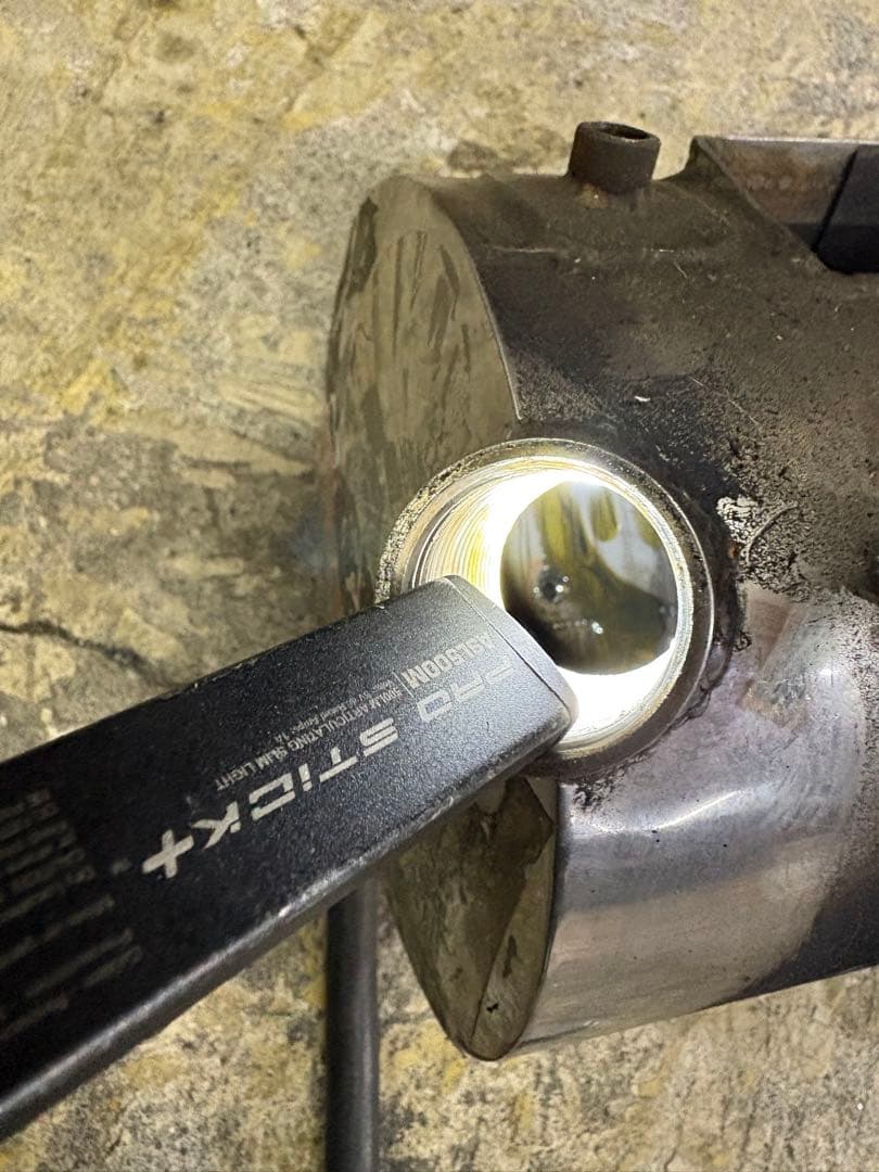 オイルタンク　ショベルヘッド