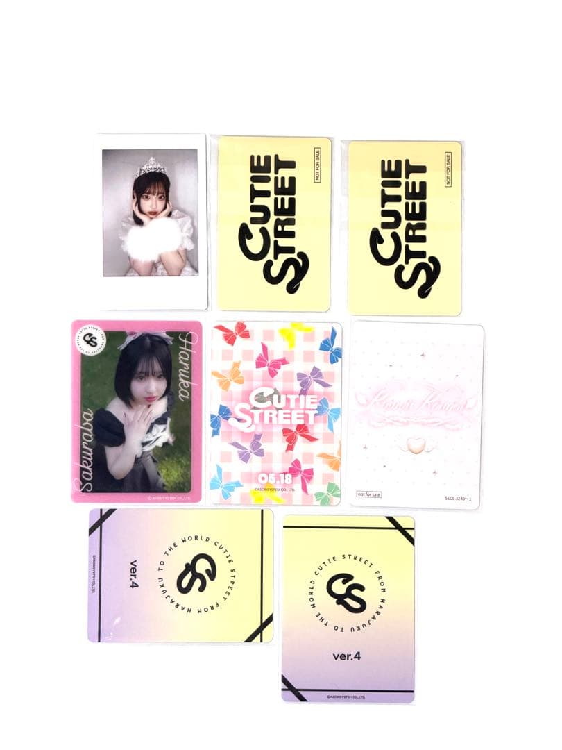 CUTIESTREET 桜庭遥花 グッズセット