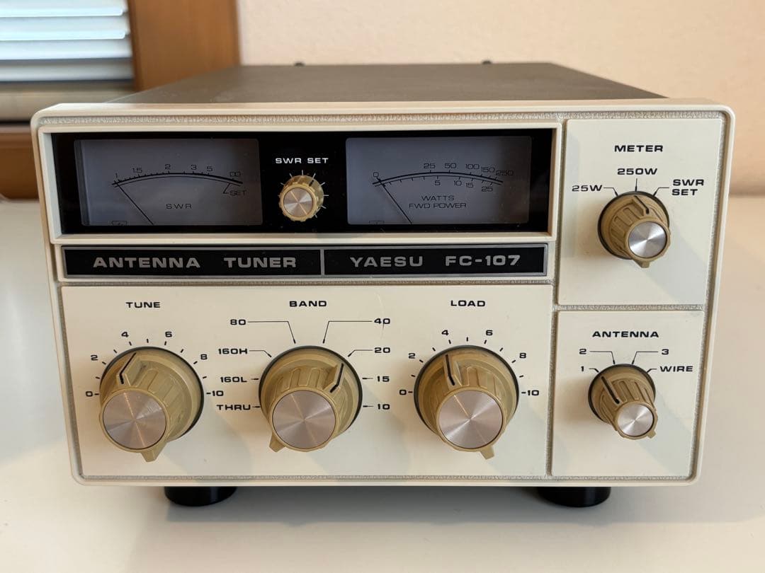 YAESU FC-107 アンテナチューナー