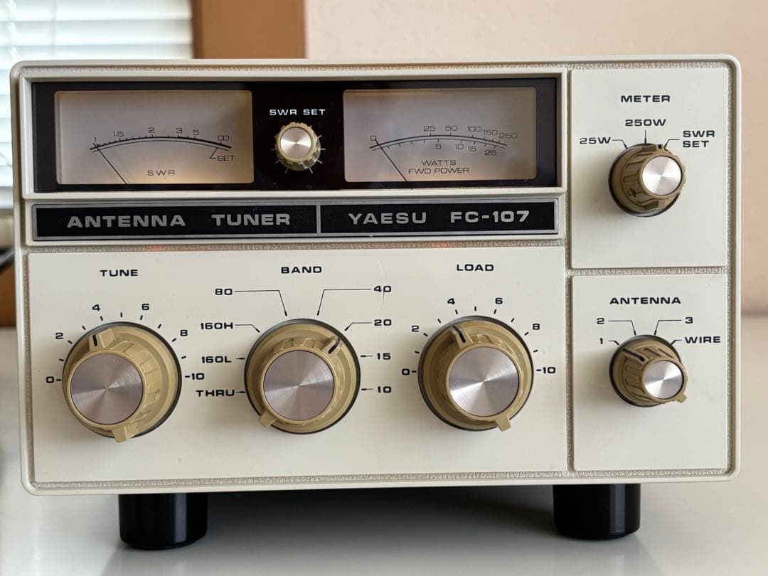 YAESU FC-107 アンテナチューナー