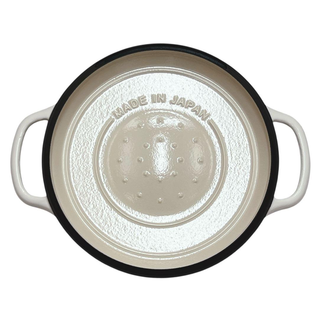 【美品】VERMICULAR バーミキュラ ライスポット ホワイト PH23A