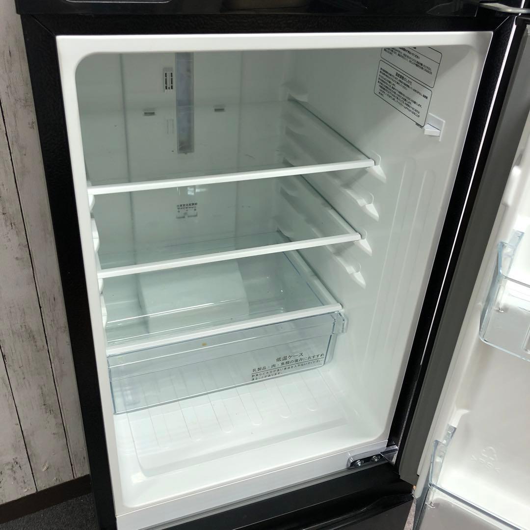 【美品】ハイセンス　ノンフロン冷凍冷蔵庫　HR-D15EB　2021年製　K