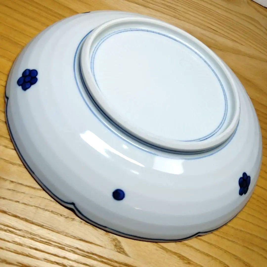 ☆ 叶松谷 清水焼 輪花皿2客