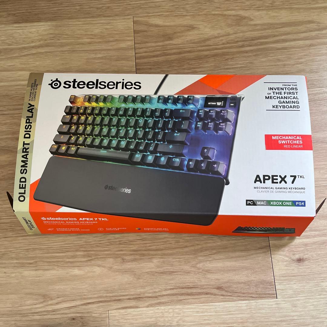 SteelSeries Apex 7 TKL ゲーミングキーボード