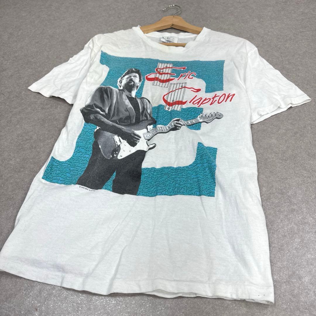 希少 80s Eric Clapton ヴィンテージ バンドTシャツ USA製