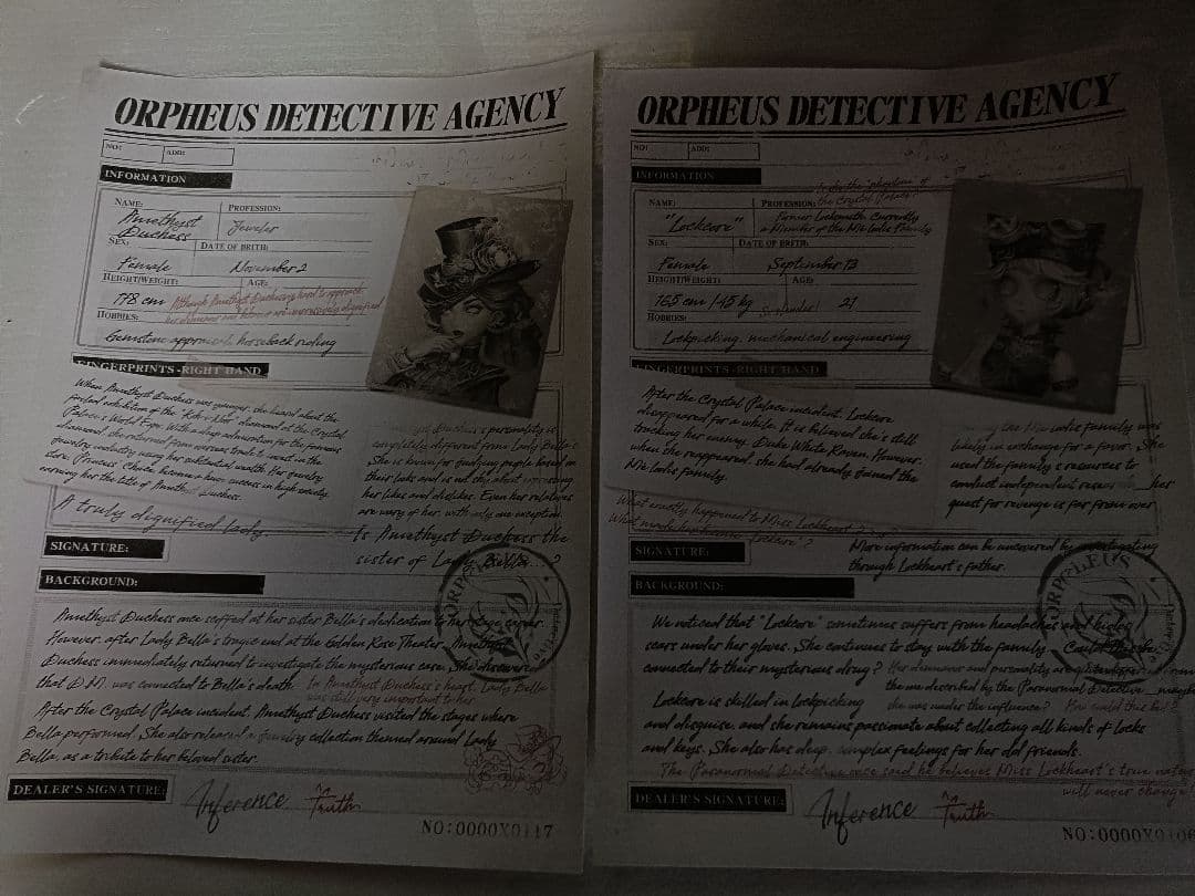 第五人格オフラインパック7周年豪華版の漫画＆設定資料