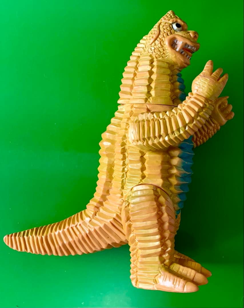 ジャイアント レッドキング ブルマァク オリジナル 当時物ソフビ 美品 マルサン