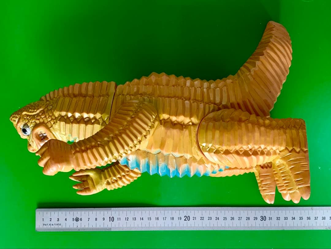 ジャイアント レッドキング ブルマァク オリジナル 当時物ソフビ 美品 マルサン