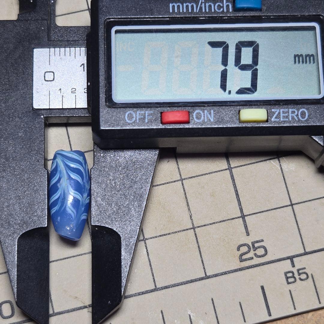 超稀少　美品　パールブルーバイオレットフェザー　goro's等のカスタムに 2