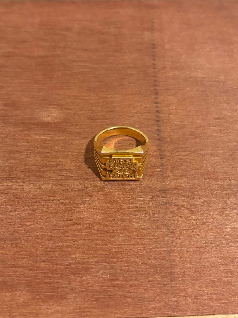 BlackEyePatch OG LABEL RING GOLD 13号