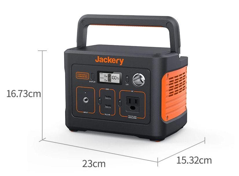 0908【送料無料】Jackery ポータブル電源112200mAh/400Wh