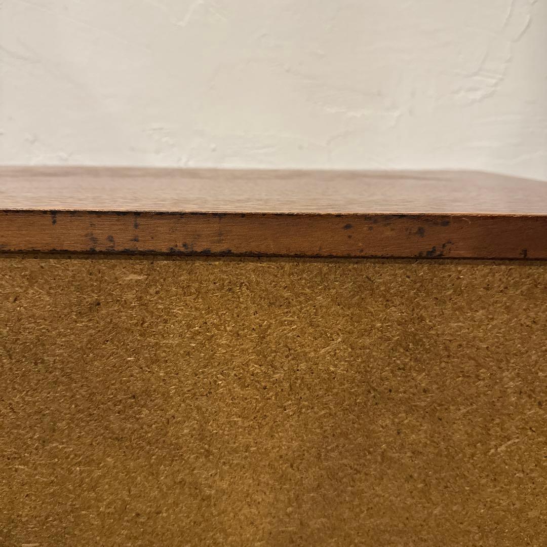 ヴィンテージ　木製サイドテーブル　引き出し付き　1