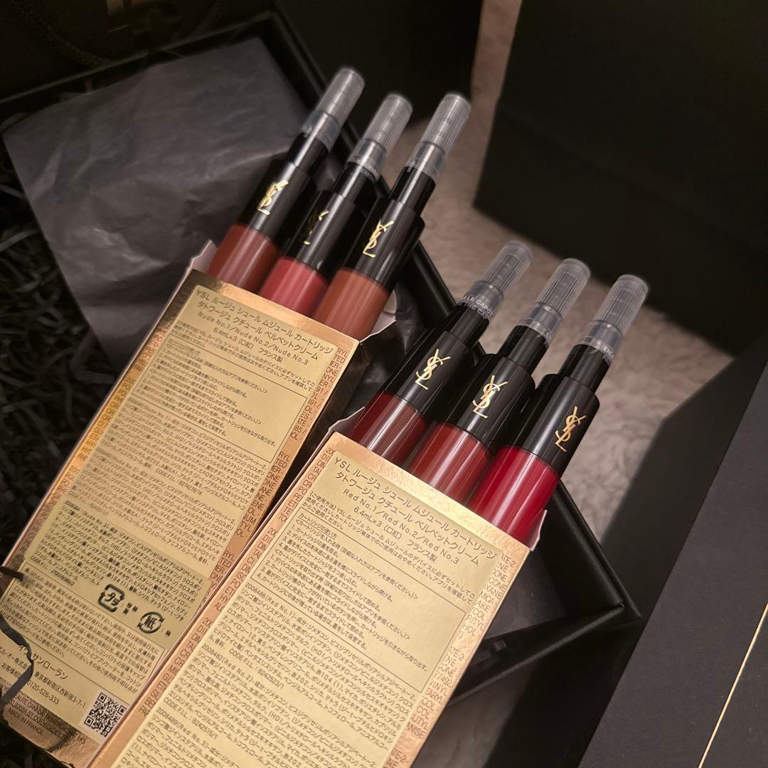 【未使用】ルージュシュールムジュールリップ2本セット イブサンローラン