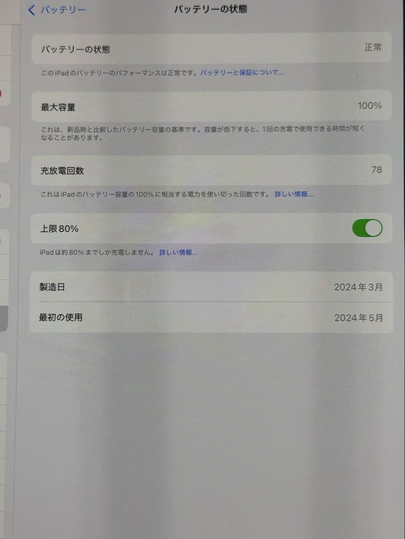 M4 iPad Pro 13インチ256GBWi-Fi Care付き