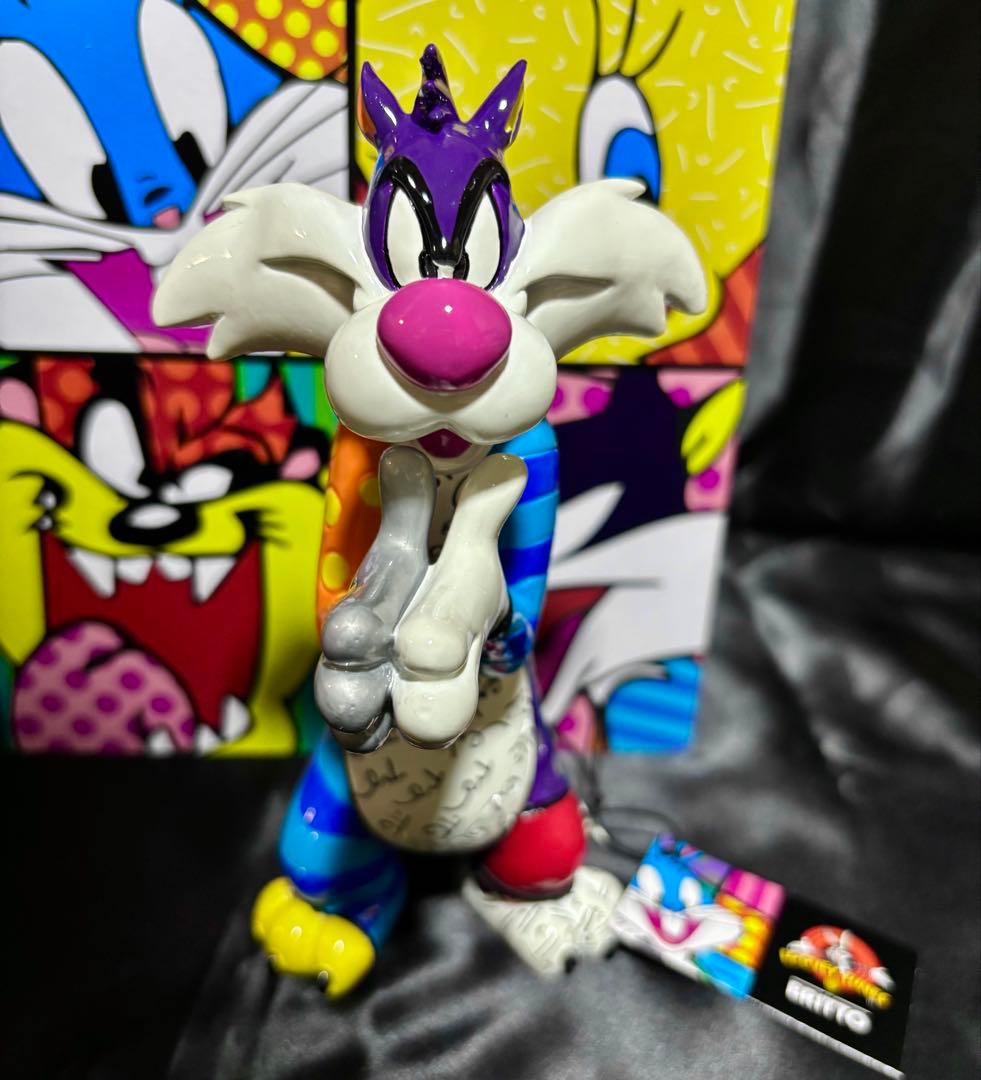 ロメロ　ブリット　ルーニーテューンズ　置物　フィギュア　シルベスター　キャット
