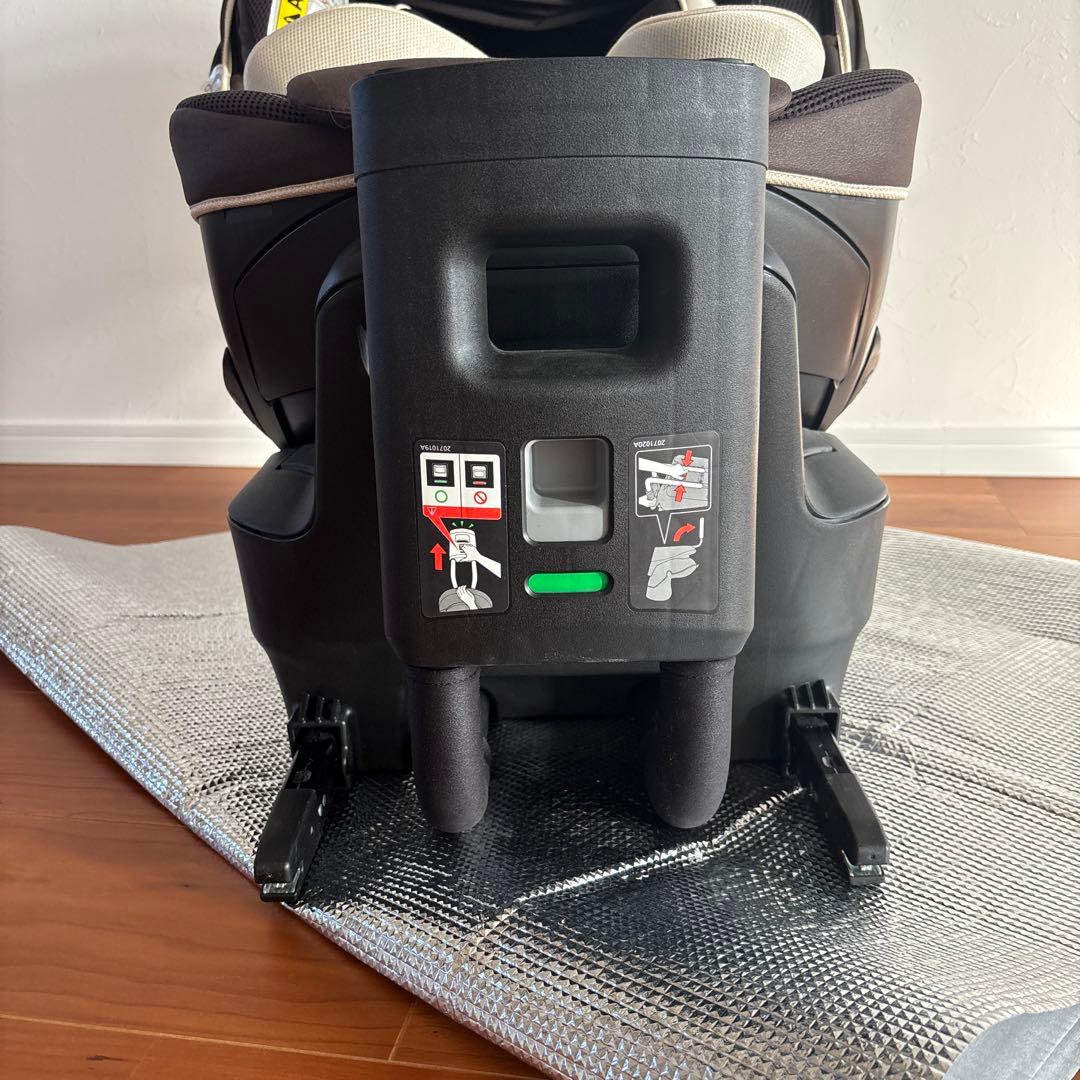 【美品】エールベベ・クルット4iグランス シャンパンブラウン