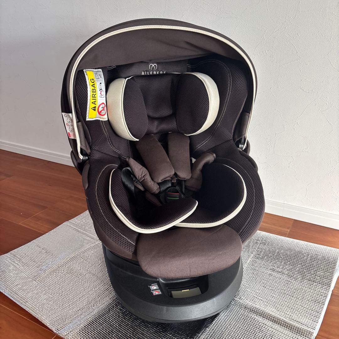 【美品】エールベベ・クルット4iグランス シャンパンブラウン