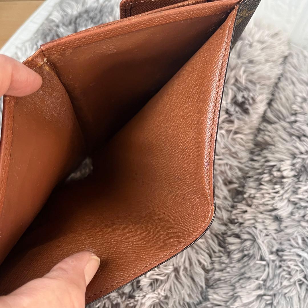 ルイヴィトン　ポルトトレゾール　エテュイパピエ　　モノグラム　折り財布