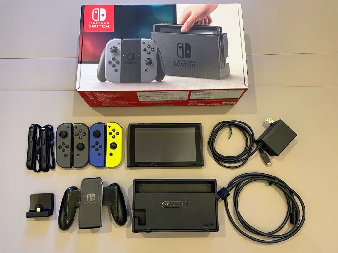 【美品/動作確認済/箱付】Nintendo Switch 本体セット