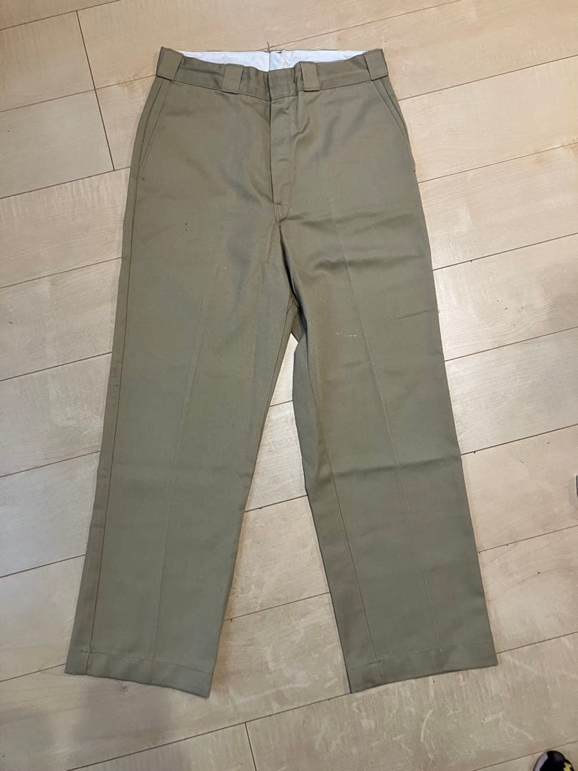 70s ディッキーズ　dickies 874 usa チビタグ　アルミジップ