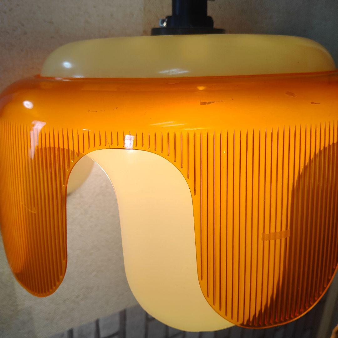 ★【当時物】★昭和レトロ　ペンダントライト　レトロポップ照明