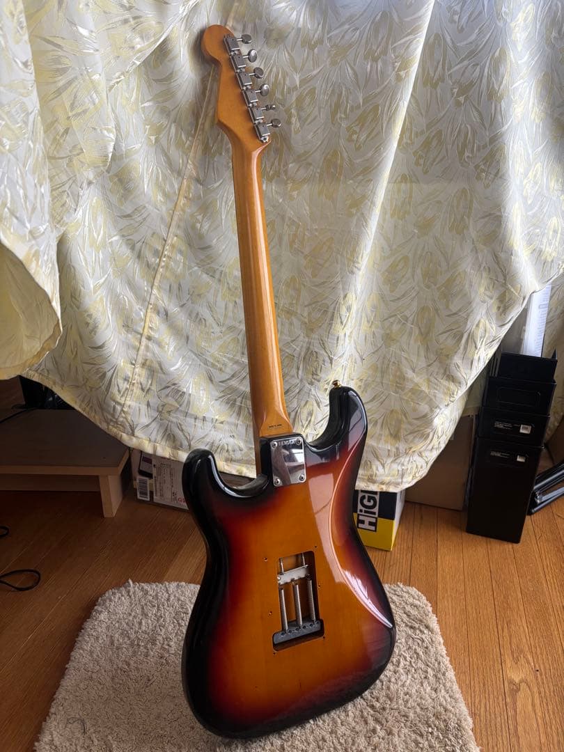 ジャンク　fender japan ST62 Sスタンプ　オーダー品？フジゲン