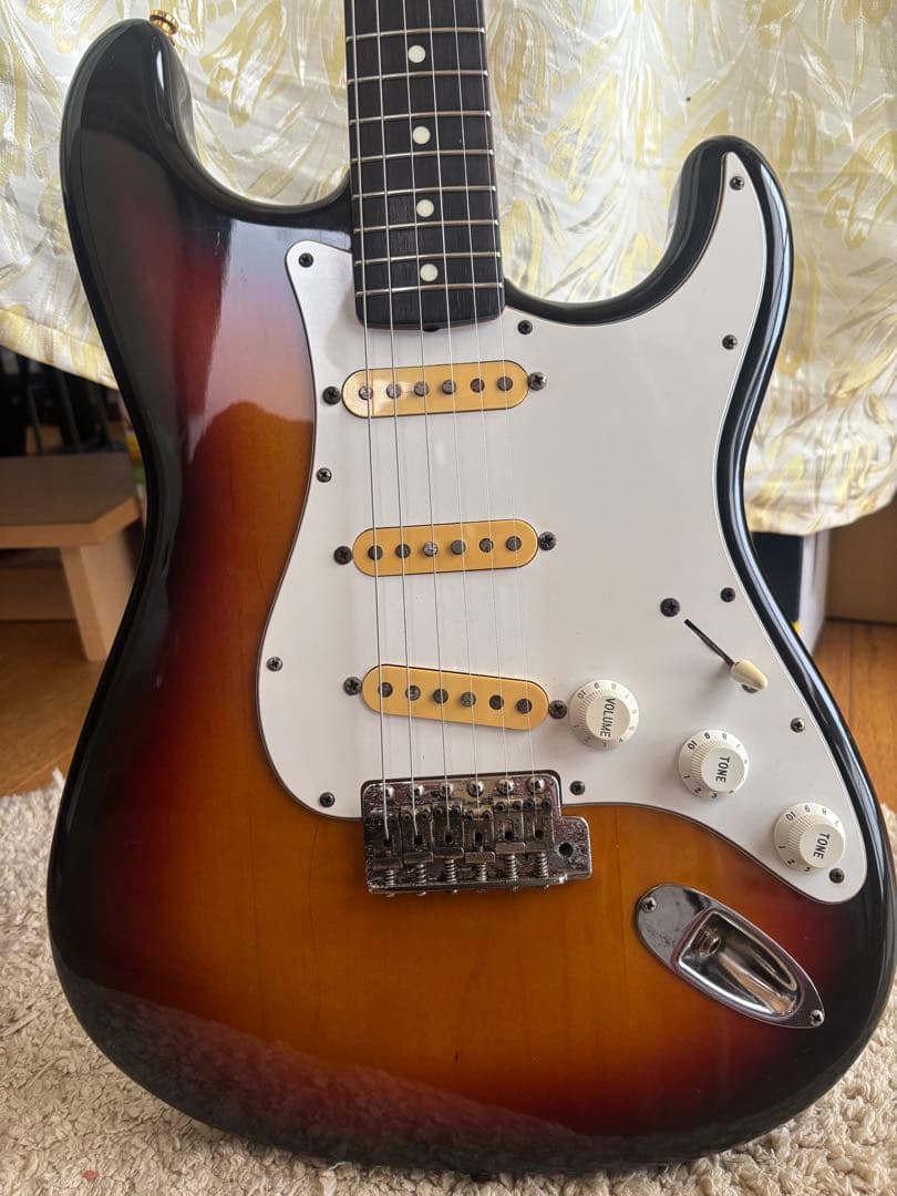 ジャンク　fender japan ST62 Sスタンプ　オーダー品？フジゲン