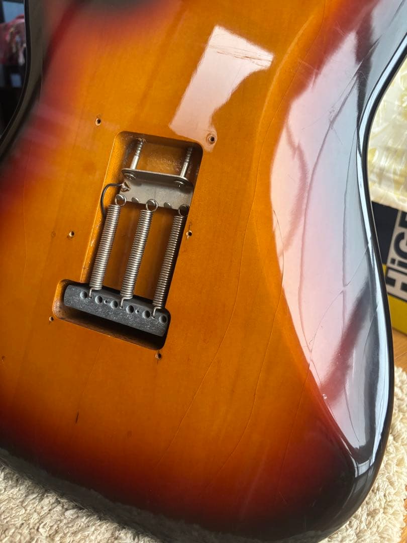 ジャンク　fender japan ST62 Sスタンプ　オーダー品？フジゲン