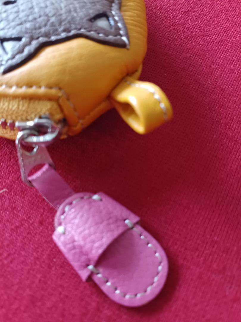 IBIZA　犬　レザー　小銭入れ　ケース　キーケース　ポーチ　未使用品