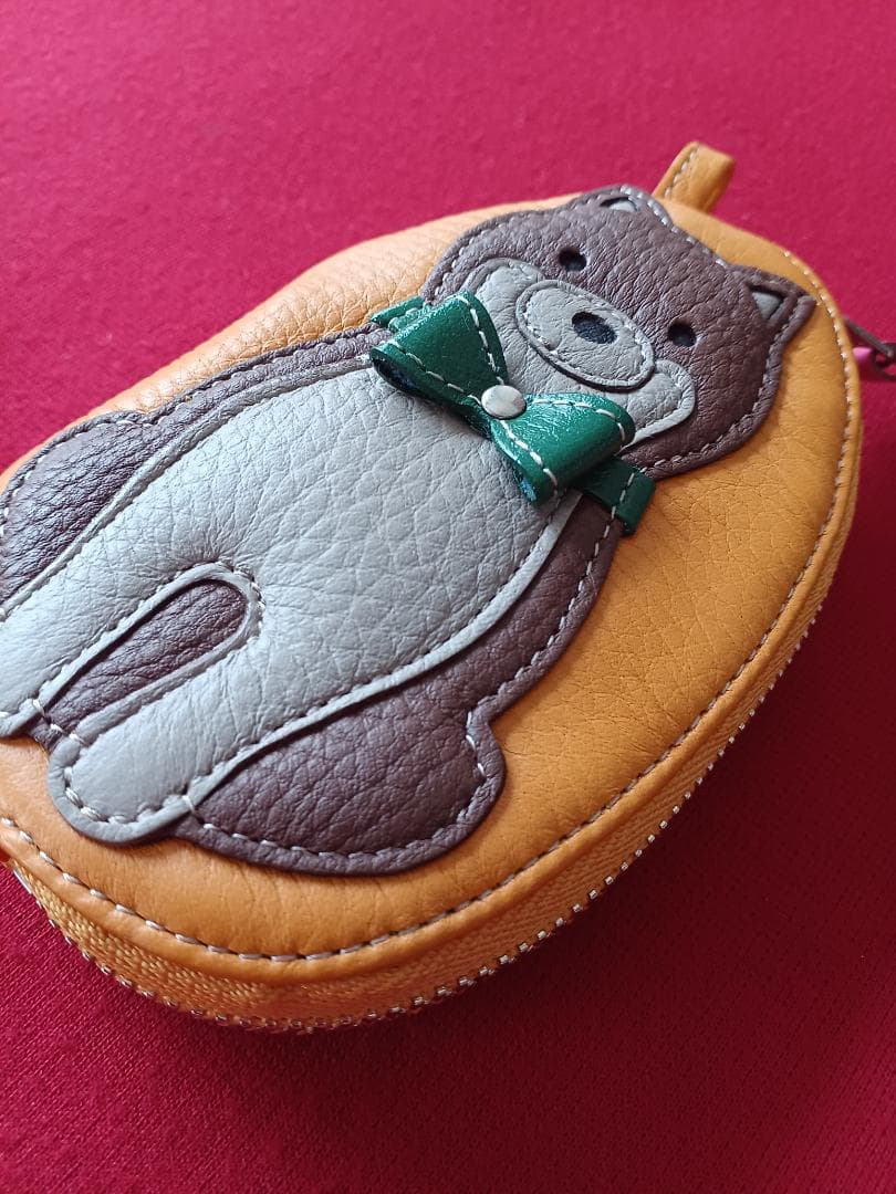 IBIZA　犬　レザー　小銭入れ　ケース　キーケース　ポーチ　未使用品