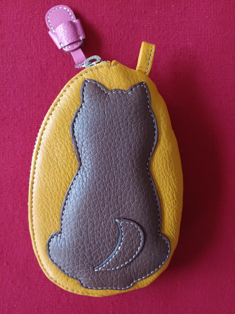 IBIZA　犬　レザー　小銭入れ　ケース　キーケース　ポーチ　未使用品