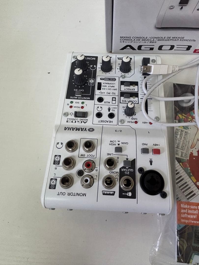 【送料無料】YAMAHA AG03 オーディオインターフェイス