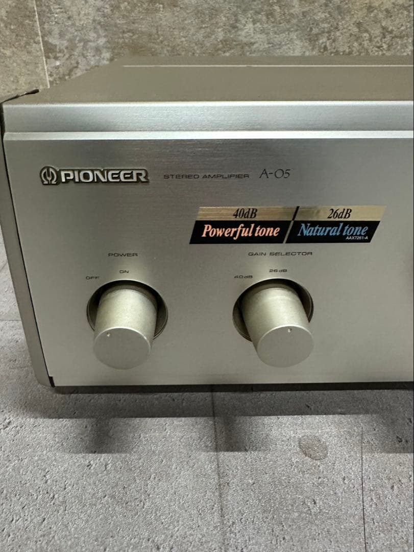 Pioneer パイオニア プリメインアンプ A-05 ステレオアンプ 現状品