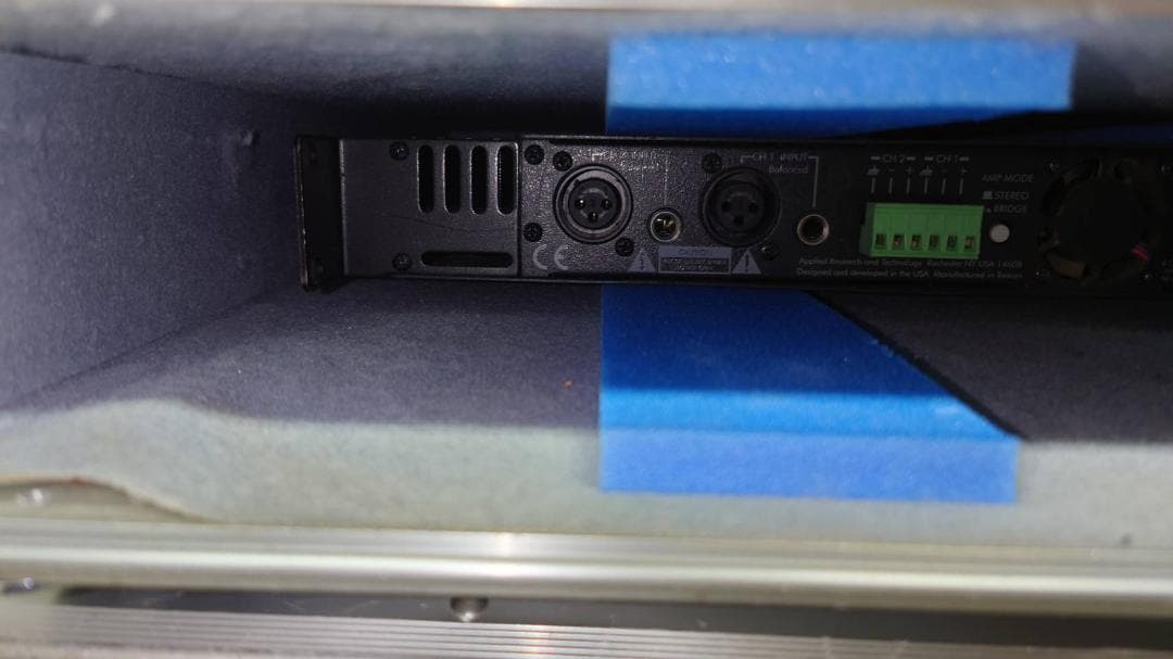 ART SLA 2 スタジオアンプ　1Uラック付き