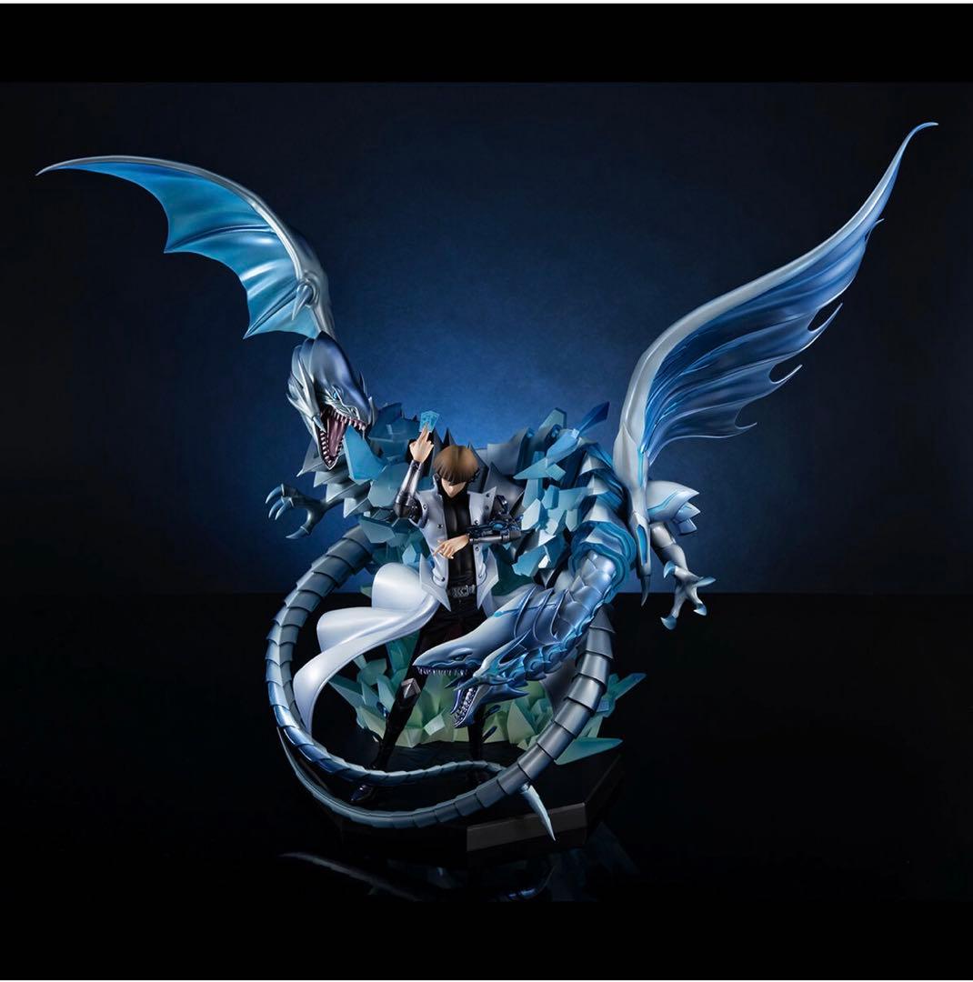 【新品未使用】フィギュア　メガトレショップ　ブルーアイズ　海馬瀬人　バンダイ