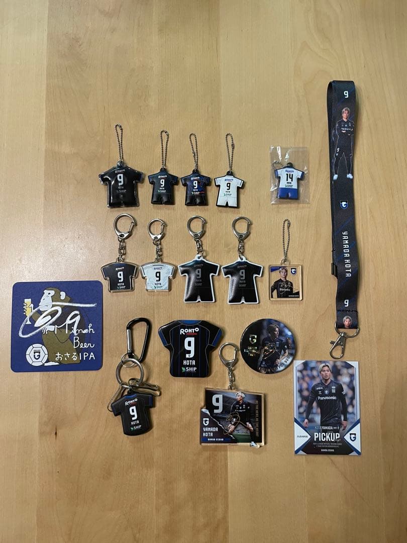 ガンバ大阪 山田康太 ユニフォーム＆グッズ 計26点 セット