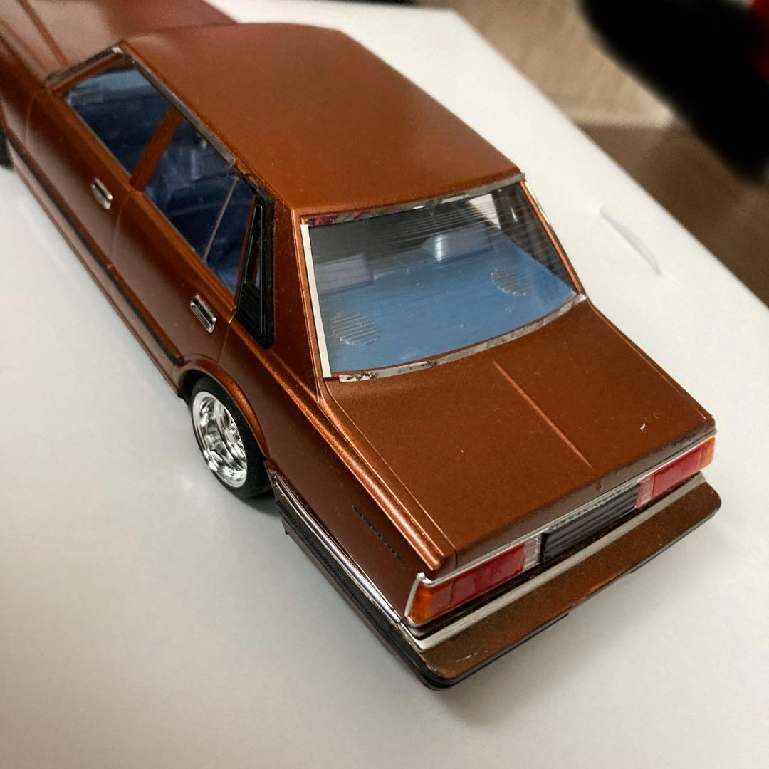 ニッサンセドリックプラモデル　　素人製作品