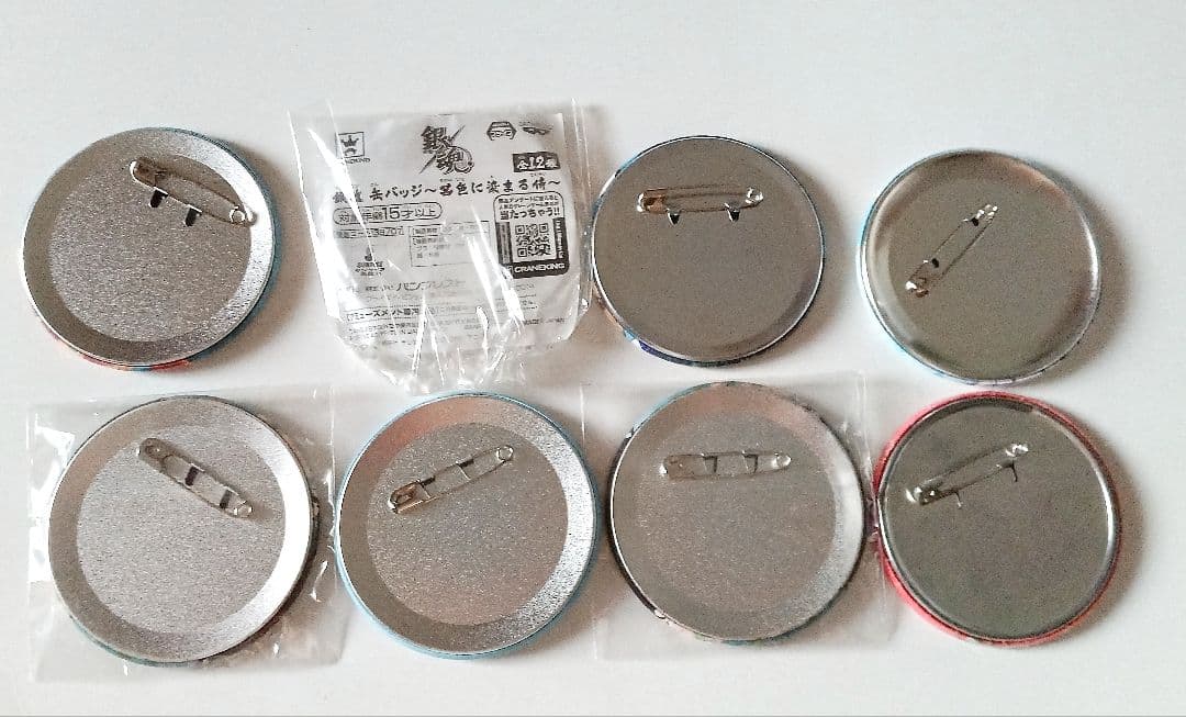 銀魂　坂田銀時　缶バッジ