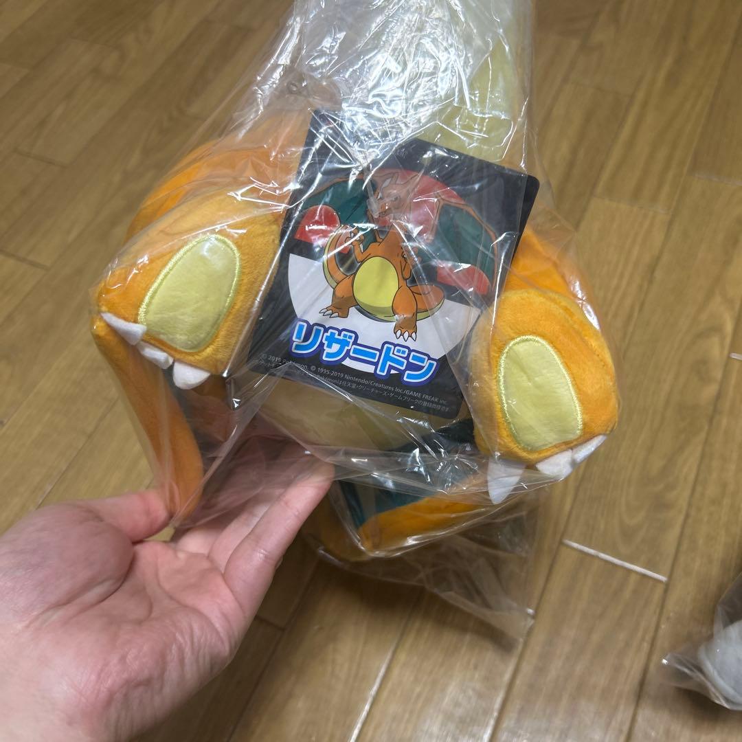 ポケモン BIG 大サイズ ぬいぐるみセット リザードン カメックス フシギバナ