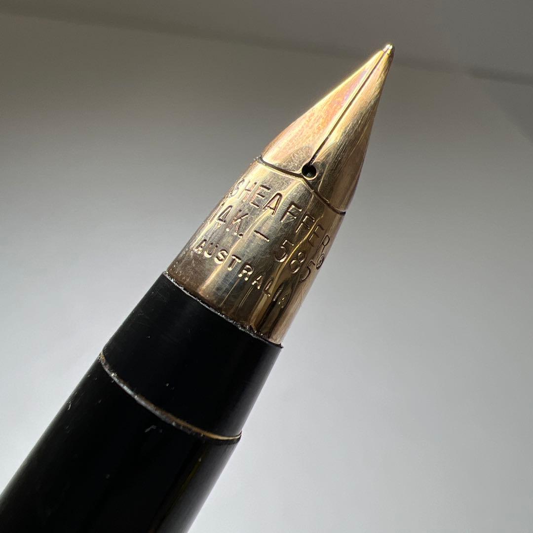 シェーファー　ペン先14K（金多い）4g 万年筆17g 東Y8-0114☆2F