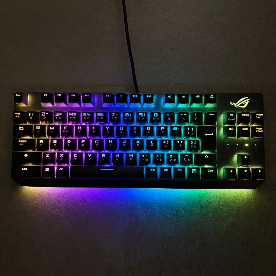キーボード ASUS ROG Strix Scope TKL & KerisWireless