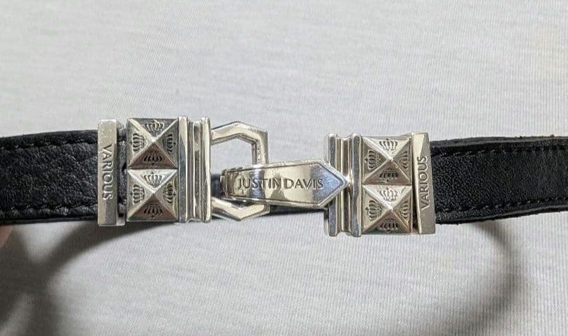 JUSTIN DAVIS・CAPRICE LEATHERチョーカーブレスMサイズ