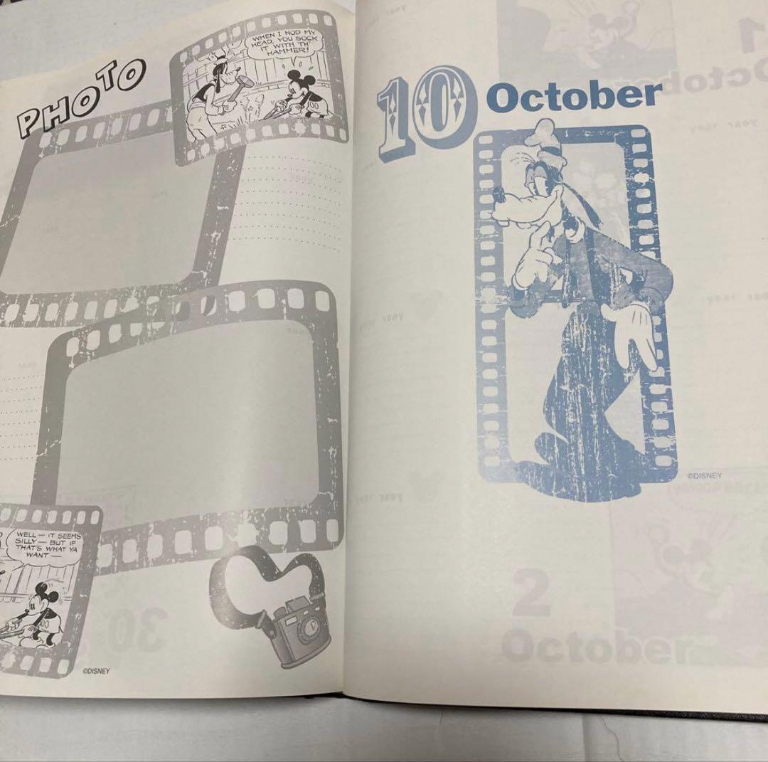 ディズニー　１０年　日記　ミッキーマウス