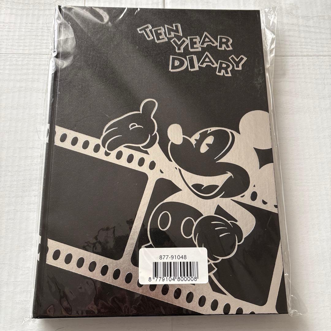 ディズニー　１０年　日記　ミッキーマウス