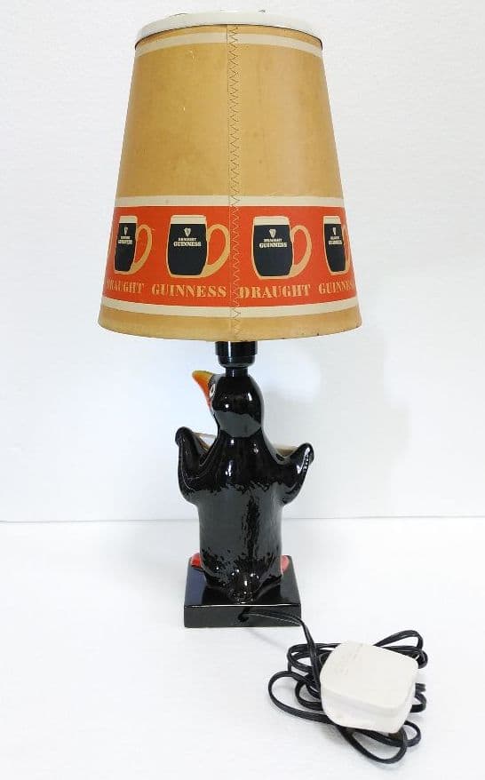 ペンギン ギネスビールGUINNESS初代電灯スタンド❤︎完全フルオリジナル製品