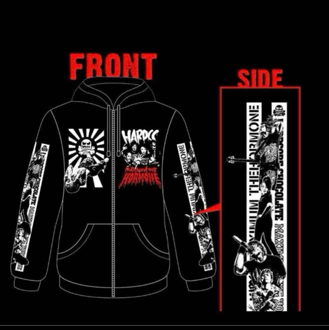 マキシマムザホルモン　ヘドバン大虐殺　パーカー　L