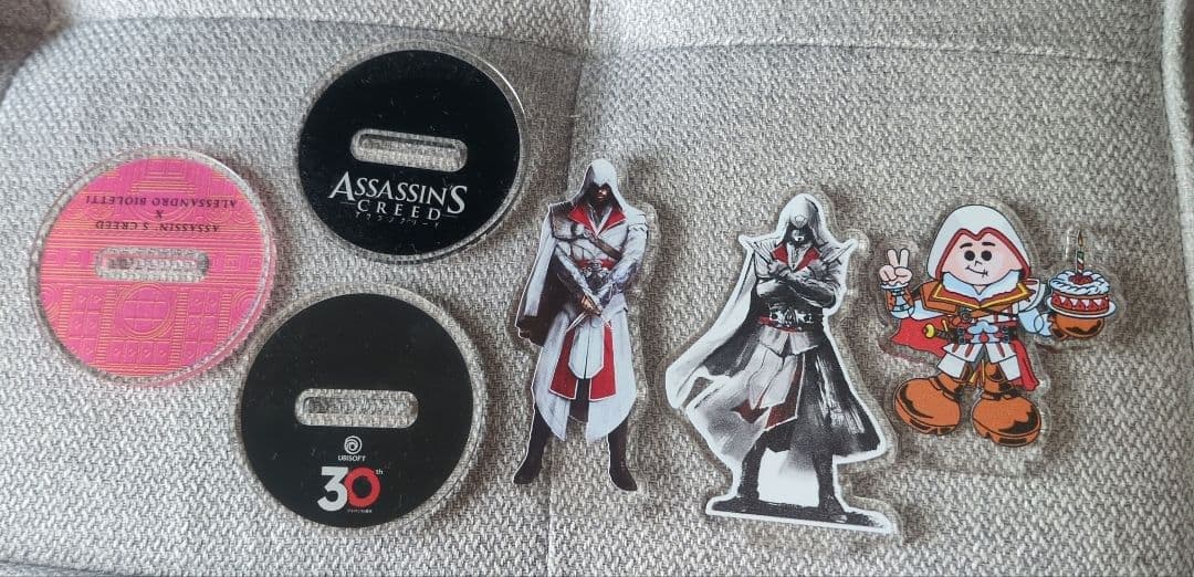 アサシンクリード　非売品限定アクリルスタンドセット　エツィオ