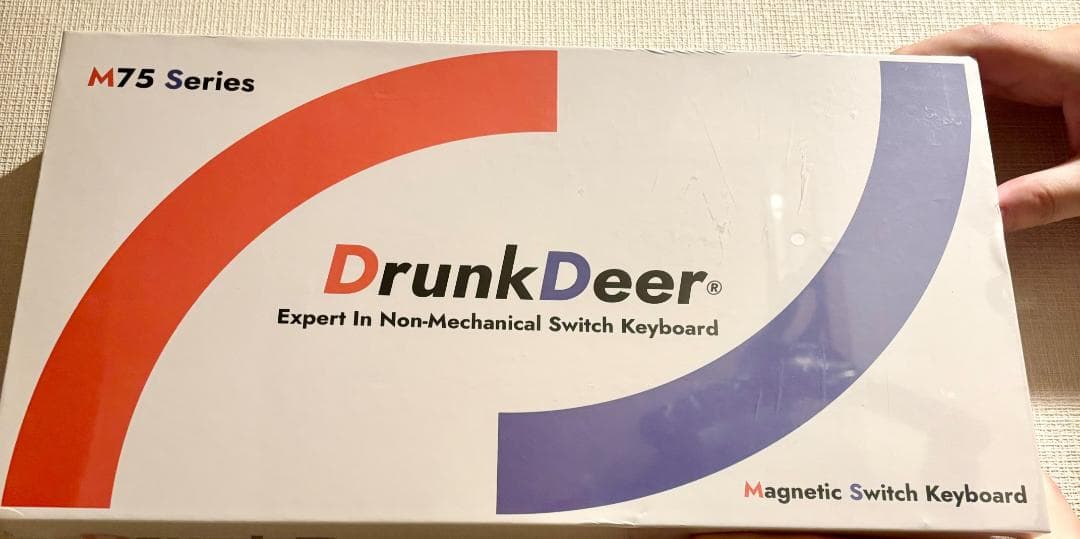 DrunkDeer M75 ラピッド トリガー メカニカル キーボード